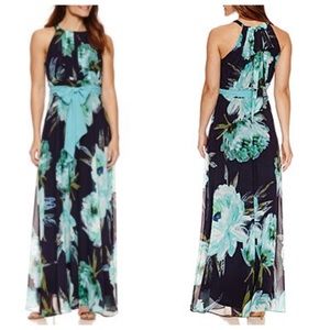 R & K Originals Sleeveless Floral Maxi 👗 size 8